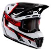 HELMET MOTO 7.5 V26 WHITE/RED X-SMALL (53-54CM)